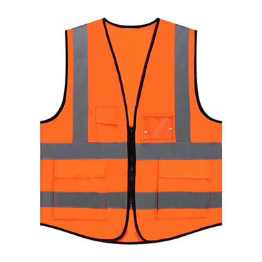 Safety vest with pocket RF SV E03 4