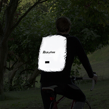 Reflective bag cover 7